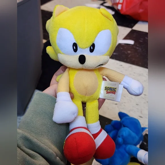 Super Sonic 30th Anniversary TOMY Plush - Picture 1 of 4